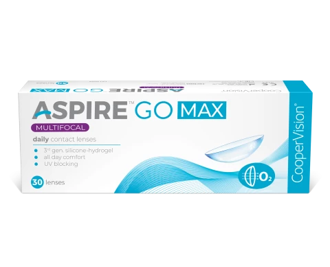 CooperVision Aspire Go Max 1 Day Multifocal Contact Lenses (30 Pack)