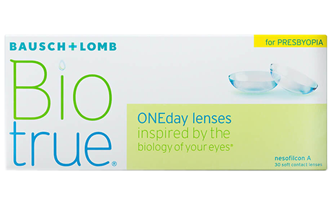 BioTrue Daily Disposable Multifocal Contact Lenses/30 Lenses by Bausch & Lomb