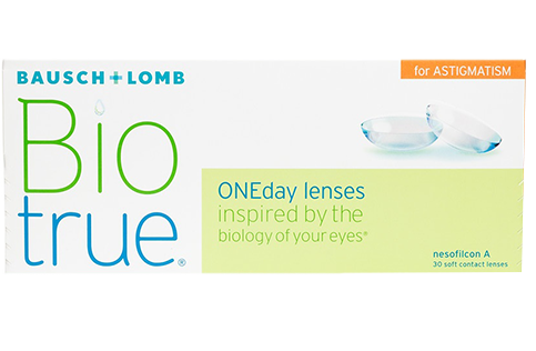 BioTrue Toric Daily Disposable Contact Lenses/30 Lenses by Bausch & Lomb
