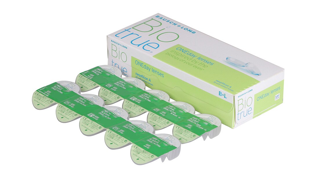 Bausch & Lomb Biotrue Daily Disposable Contact Lenses | 30 Lenses Per Box