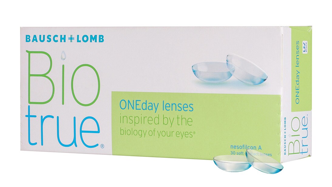 Bausch & Lomb Biotrue Daily Disposable Contact Lenses | 30 Lenses Per Box