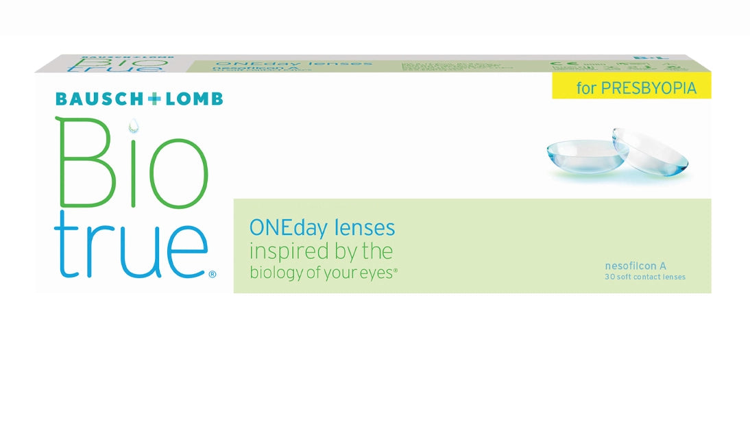 Bausch & Lomb Biotrue Multifocal Daily Disposable Contact Lenses | 30 Lenses Per Box