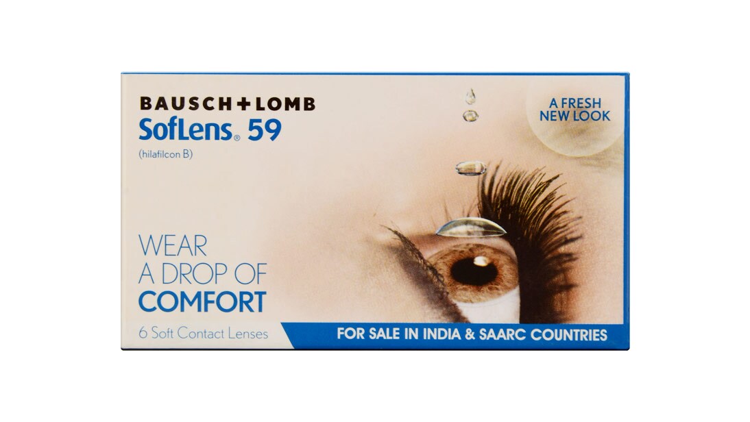 SofLens 59 Monthly Disposable Contact Lenses | Bausch & Lomb | 6 Lenses Per Box