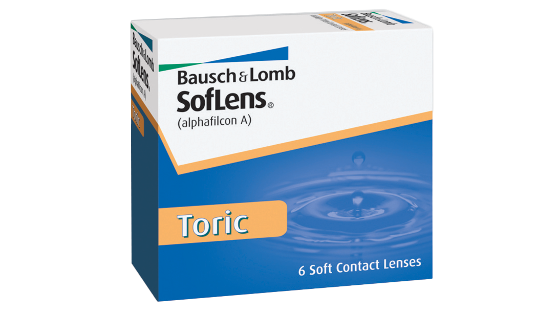 Bausch & Lomb SofLens 66 Toric Monthly Contact Lenses | 6 Lenses Per Box