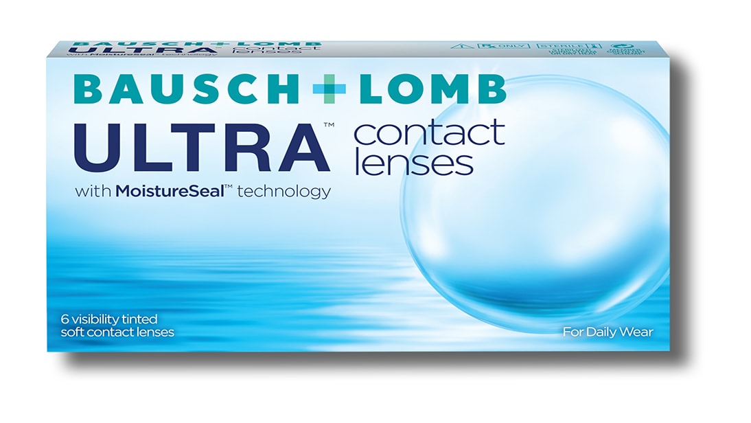 Bausch & Lomb ULTRA Monthly Disposable Contact Lenses | 6 Lenses Per Box
