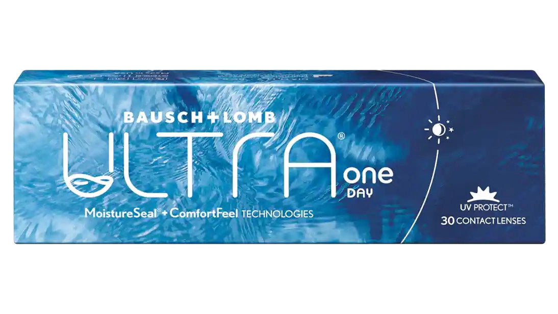 Bausch & Lomb ULTRA One Day Daily Disposable Contact Lenses | 30 Lenses Per Box