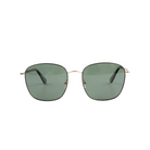 Lenzo Mirage Gold Frame with Green Lenses Medium