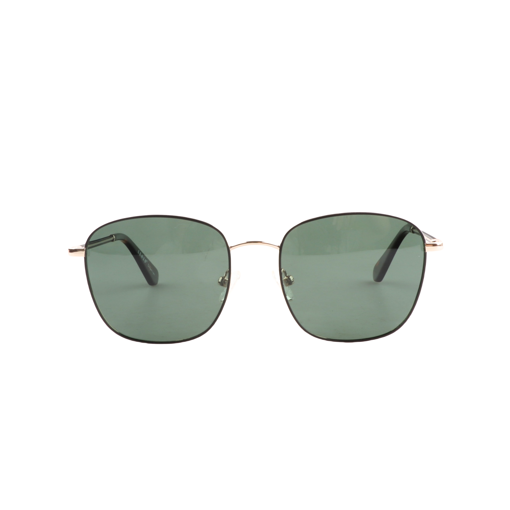 Lenzo Mirage Gold Frame with Green Lenses Medium