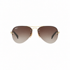 RAY-BAN RB3449I Sunglasses Gold Medium