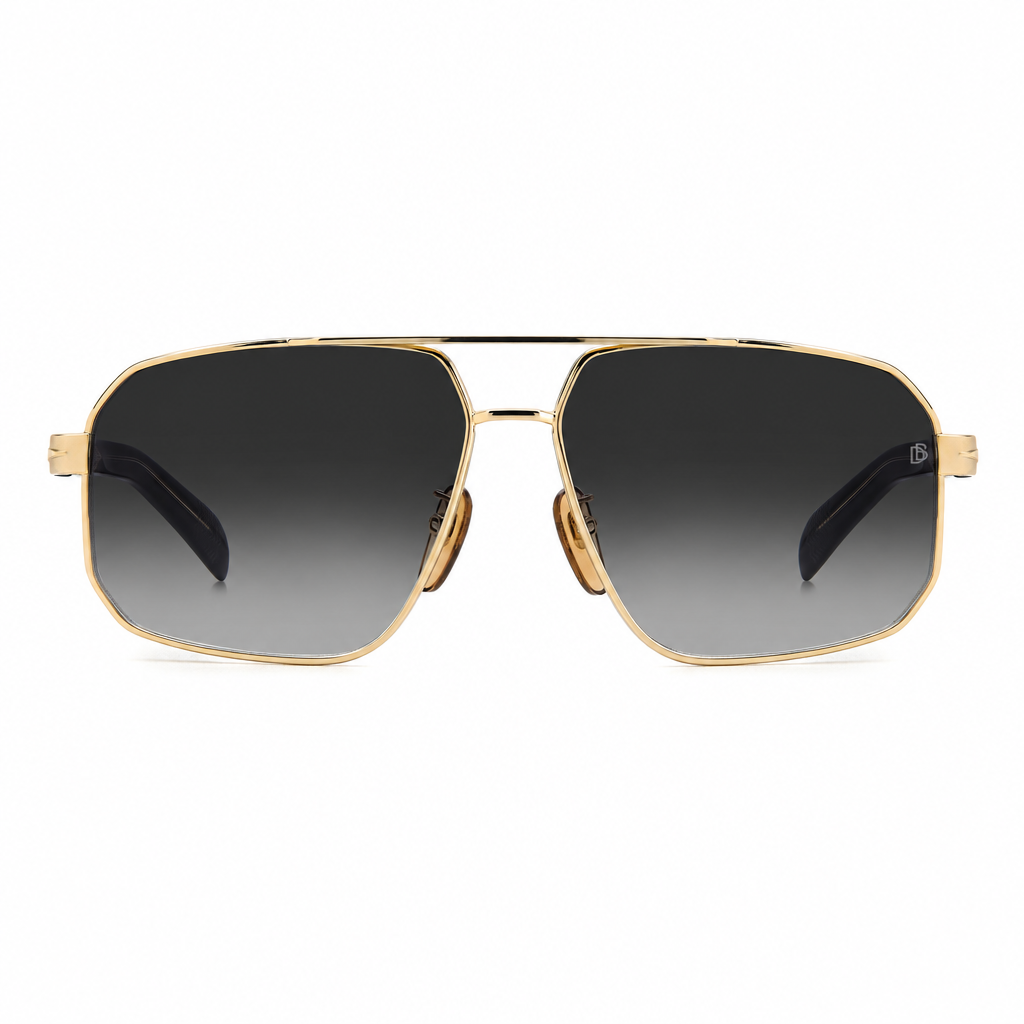 DAVID BECKHAM DB 7102/S Sunglasses Gold Medium