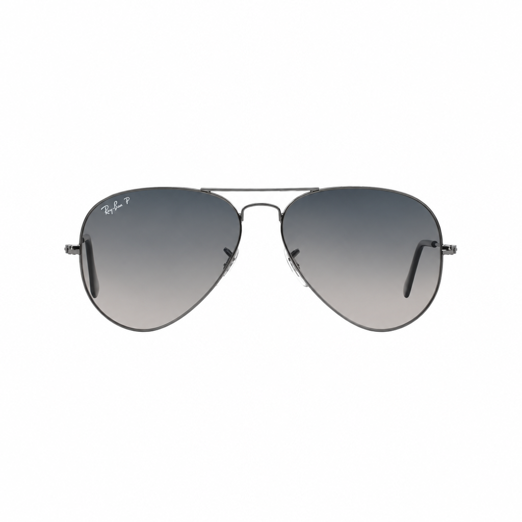 RAY-BAN RB3025l Sunglasses Gradient Blue LARGE