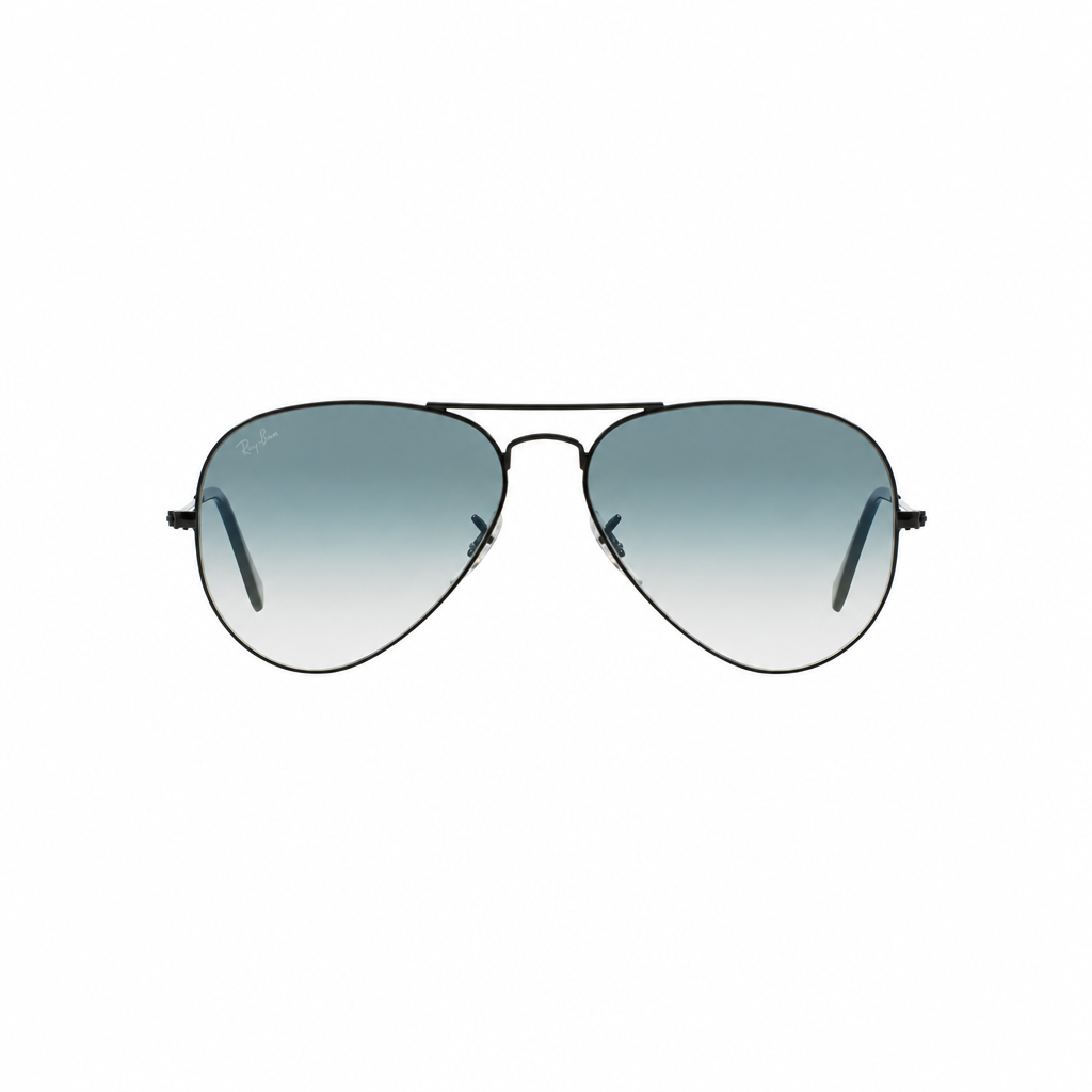 RAY-BAN RB3025l Sunglasses Gradient Gray LARGE