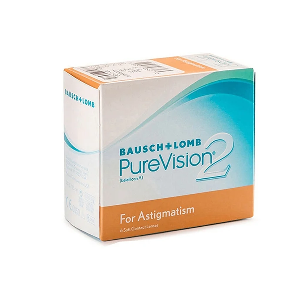 PureVision 2 Toric for Astigmatism Monthly — 6 pack