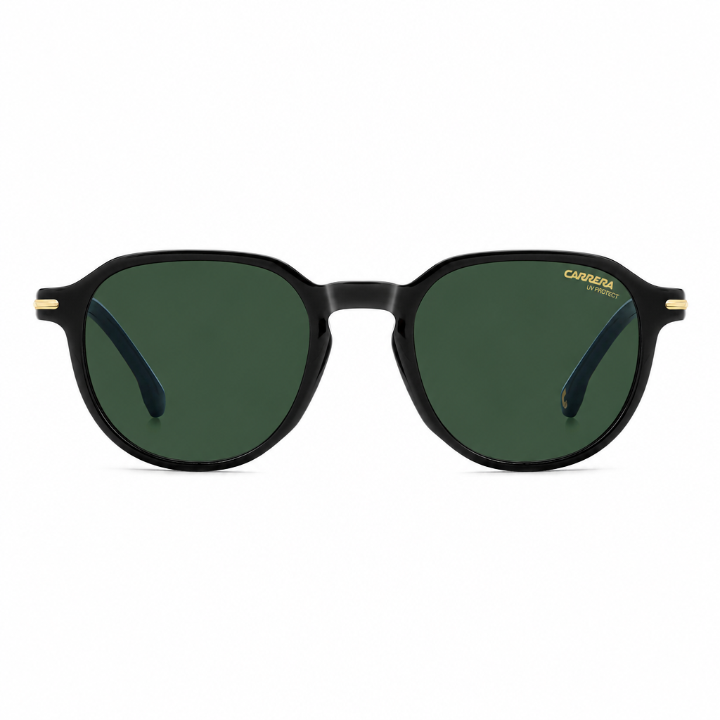 CARRERA 376/S 7ZJQT CAT.3 Sunglasses Black & Green Medium