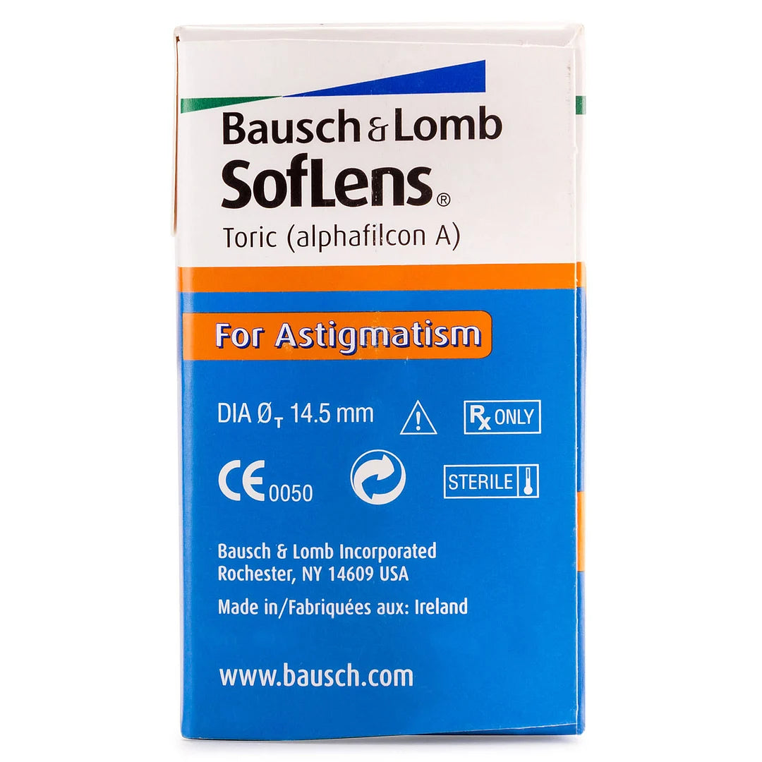 SofLens Toric for astigmatism Monthly — 6 pack