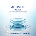 Daily Disposable Acuvue Moist By Johnson And Johnson/90 Lens per Box