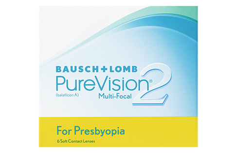 PureVision 2 Multifocal Monthly Disposable Contact Lenses/6 Lenses by Bausch & Lomb