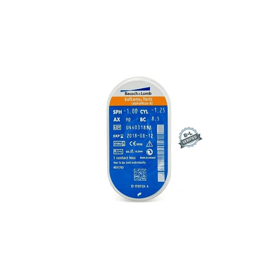 SofLens Toric for astigmatism Monthly — 1 pack