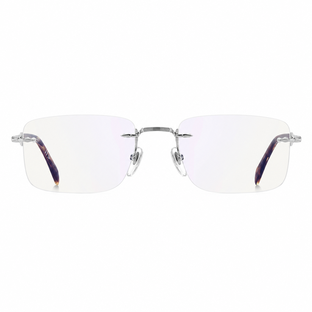 DAVID BECKHAM DB 1202 Eyeglasses Silver Medium