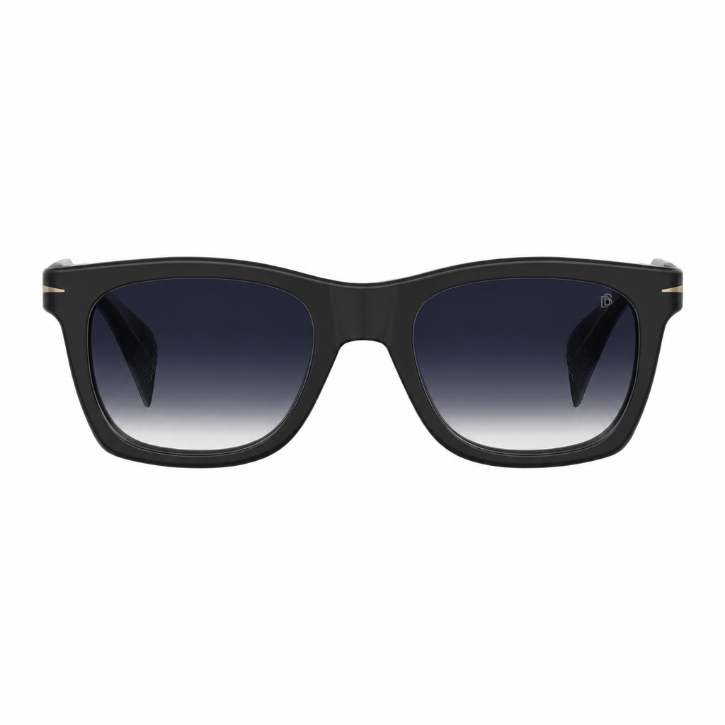 DAVID BECKHAM DB 1222/S Sunglasses Black & Blue Medium