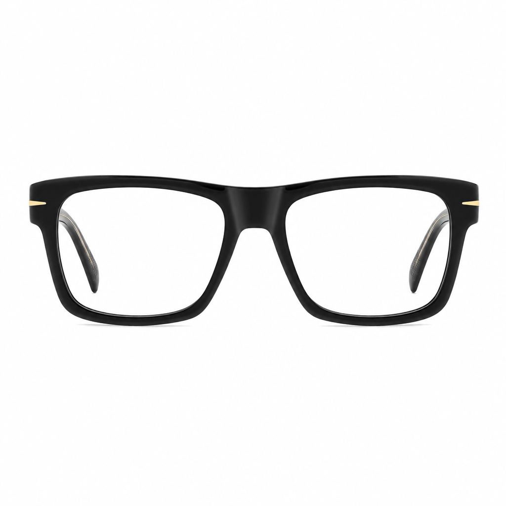 DAVID BECKHAM DB 7155 Eyeglasses Black Medium