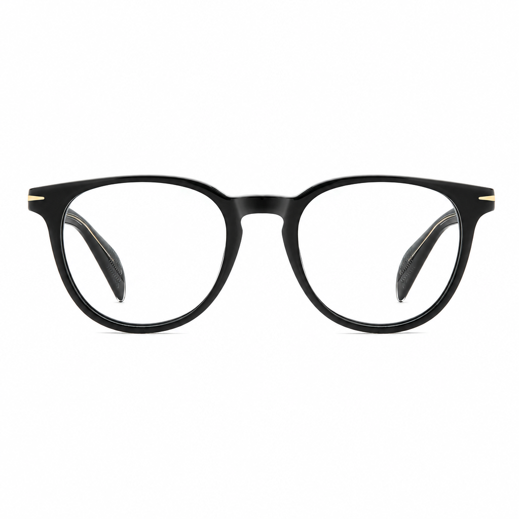 DAVID BECKHAM DB 1206 Eyeglasses Black Medium