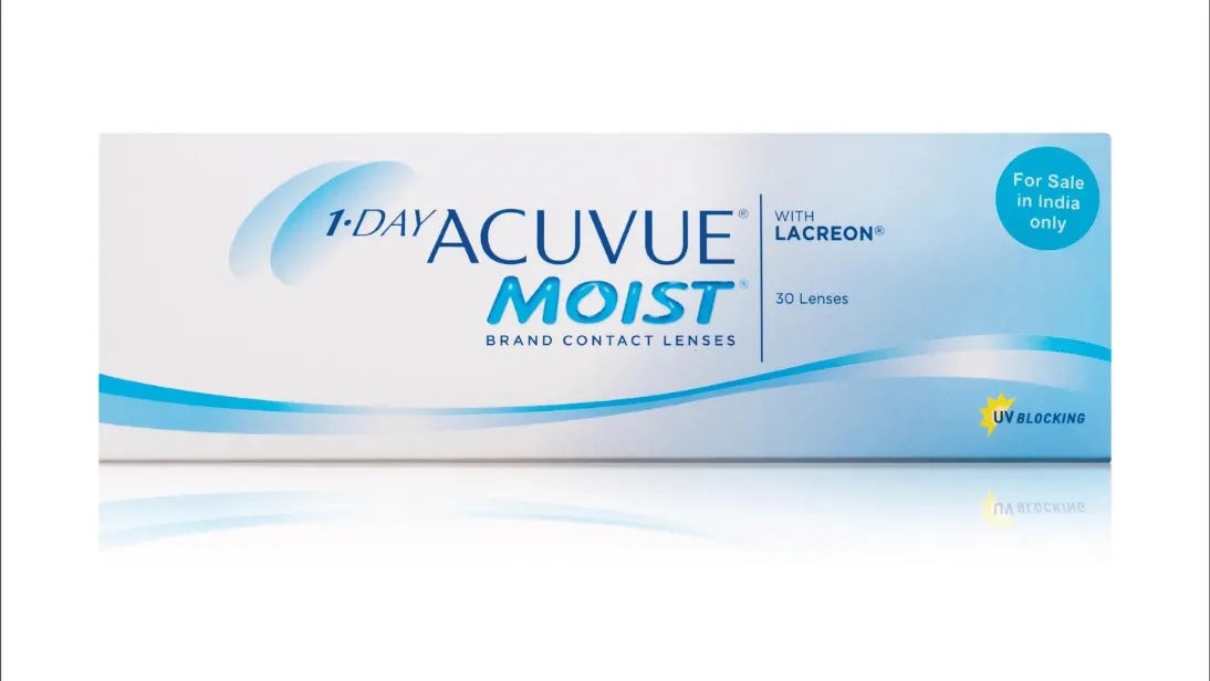 Daily Disposable Acuvue Moist By Johnson And Johnson/10 Lens per Box
